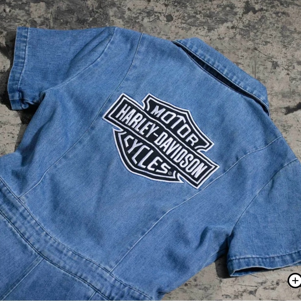 NWT Women’s Harley Davidson Romper - Picture 4 of 7